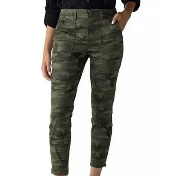 Social Standard By Sanctuary Camouflage Cargo Pants Joggers - Picture 7 of 7